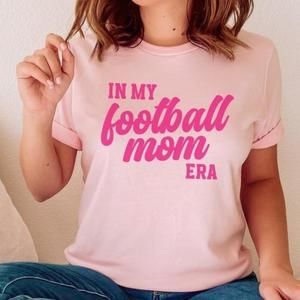In My Football Mom Era Football Graphics Unisex T-shirt